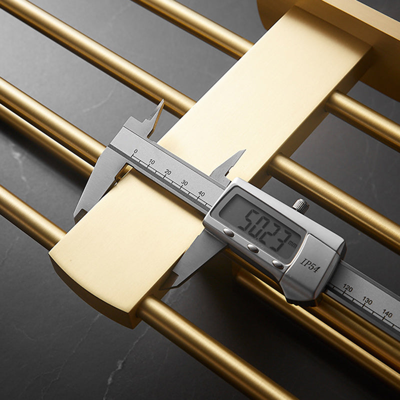 BowLift | Traditional Golden Bath Accessories Set Brass Bathroom Accessories Kit