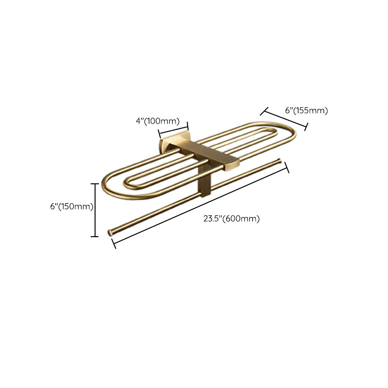 BowLift | Traditional Golden Bath Accessories Set Brass Bathroom Accessories Kit