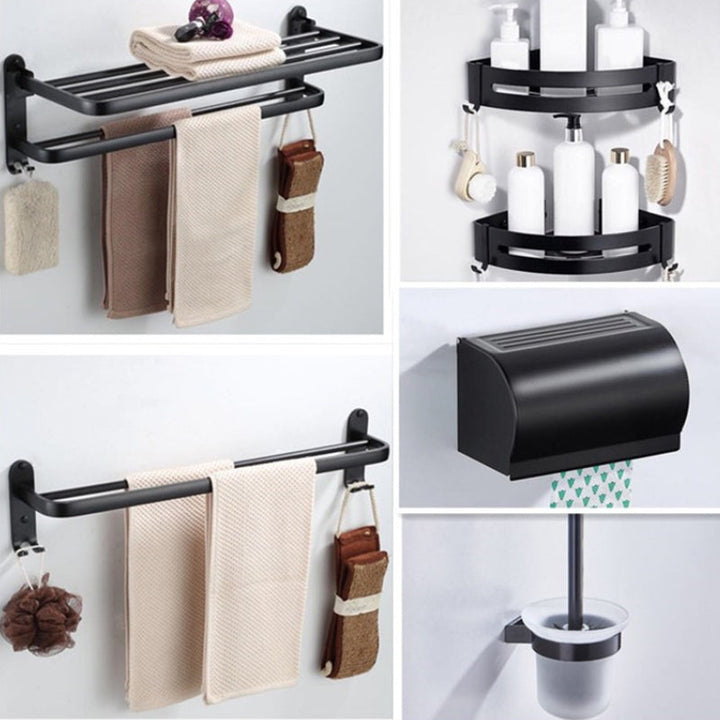 BowLift | Modern Bathroom Hardware Toilet Paper Holder Bathroom Shelf Bathroom Accessories Set