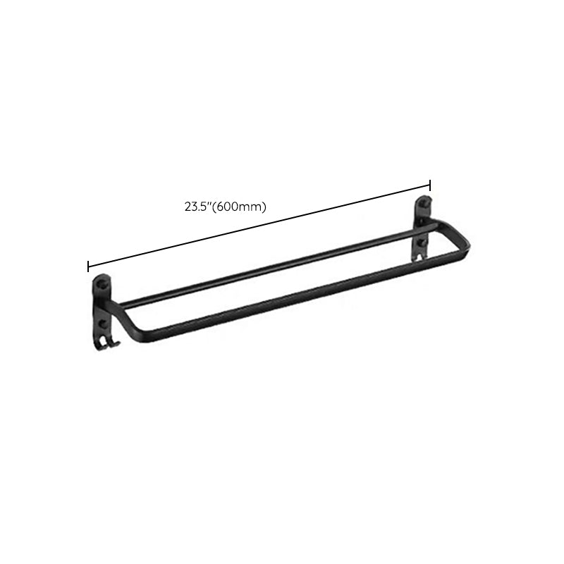 BowLift | Modern Bathroom Accessories Set Towel Holder Black Soap Dish Bath Accessories Set