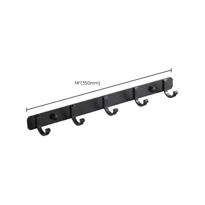 BowLift | Modern Bathroom Accessories Set Towel Holder Black Soap Dish Bath Accessories Set