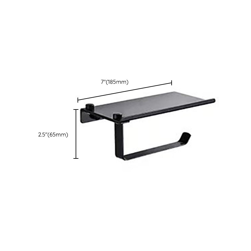 BowLift | Modern Bathroom Accessories Set Towel Holder Black Soap Dish Bath Accessories Set