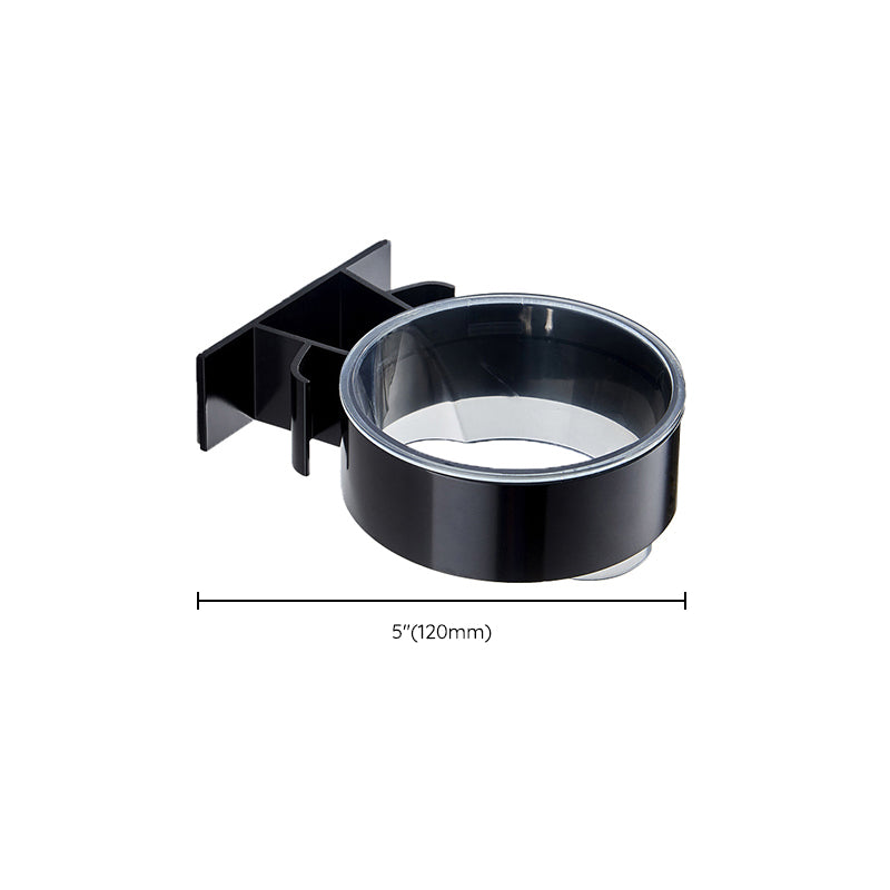BowLift | Modern Bathroom Accessories Set Towel Holder Black Soap Dish Bath Accessories Set