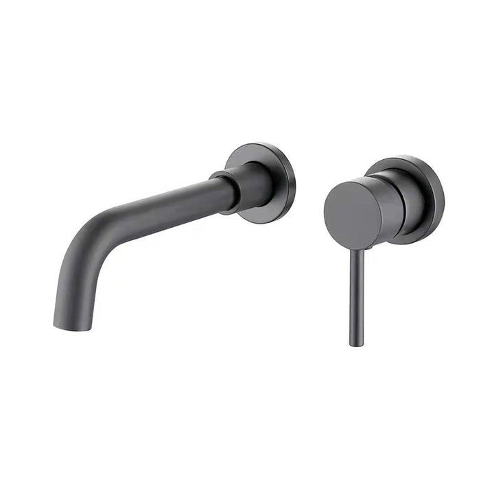 BowLift | Wall-mounted faucet Glam Style sink bathroom faucet with lever handle