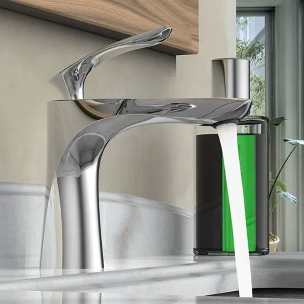 BowLift | Glam Style Faucet Single Lever Handling Sink Bathroom Faucet