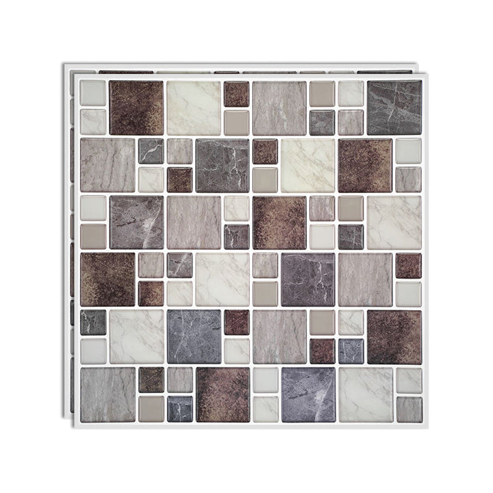 BowLift | Wall tiles paste wallpaper Floral check pattern wallpaper tile