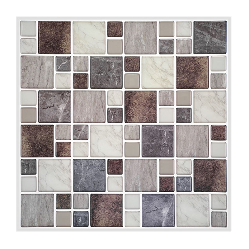 BowLift | Wall tiles paste wallpaper Floral check pattern wallpaper tile