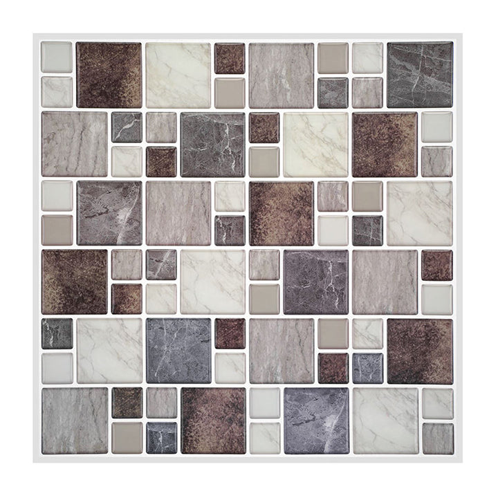 BowLift | Wall tiles paste wallpaper Floral check pattern wallpaper tile