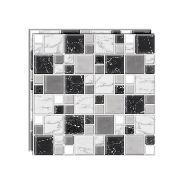BowLift | Wall tiles paste wallpaper Floral check pattern wallpaper tile