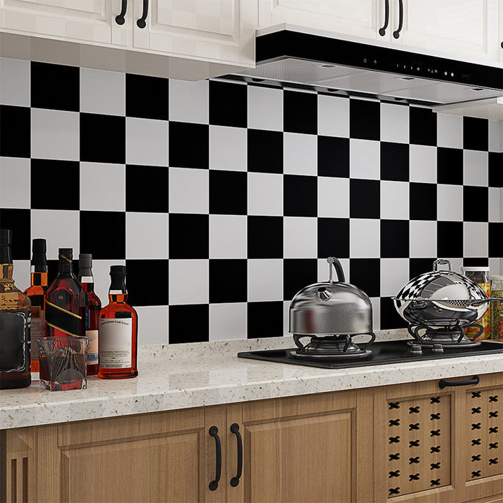 BowLift | Bathroom Wall Floor Tile Waterproof Geometric Pattern Floor Wallpaper