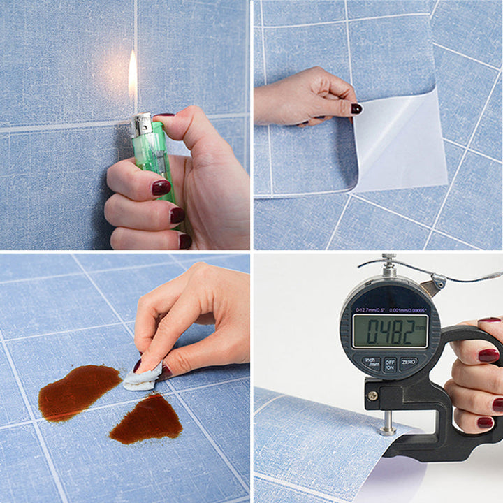 BowLift | Modern waterproof mosaic tile smooth peel-and-stick backsplash tile for the kitchen
