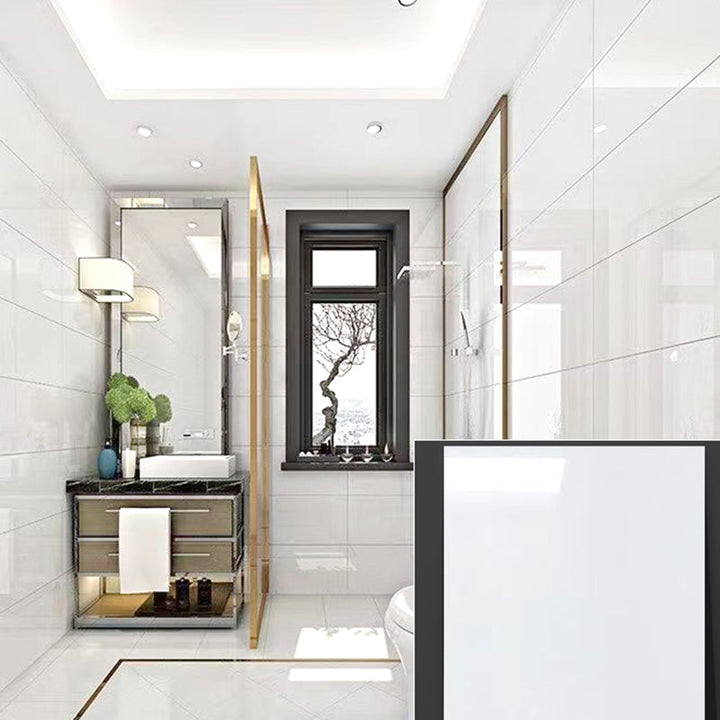 BowLift | Modern Peel and Stick Backsplash Tiles Rectangular Home Depot Peel and Stick Tiles