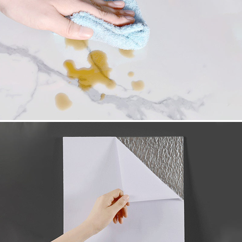BowLift | Modern Peel and Stick Backsplash Tiles Rectangular Home Depot Peel and Stick Tiles