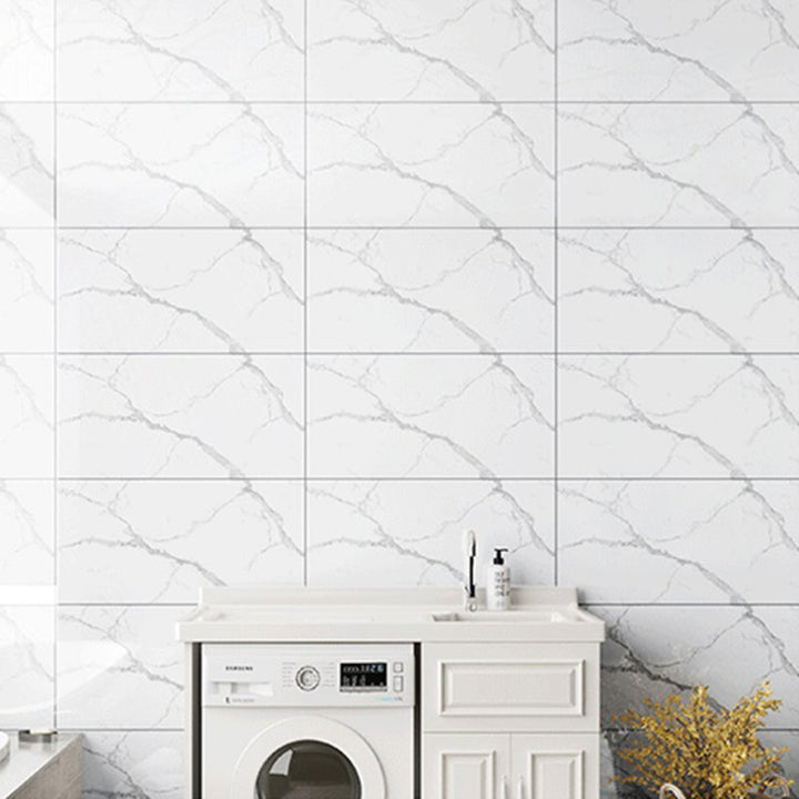 BowLift | Modern Peel and Stick Backsplash Tiles Rectangular Home Depot Peel and Stick Tiles