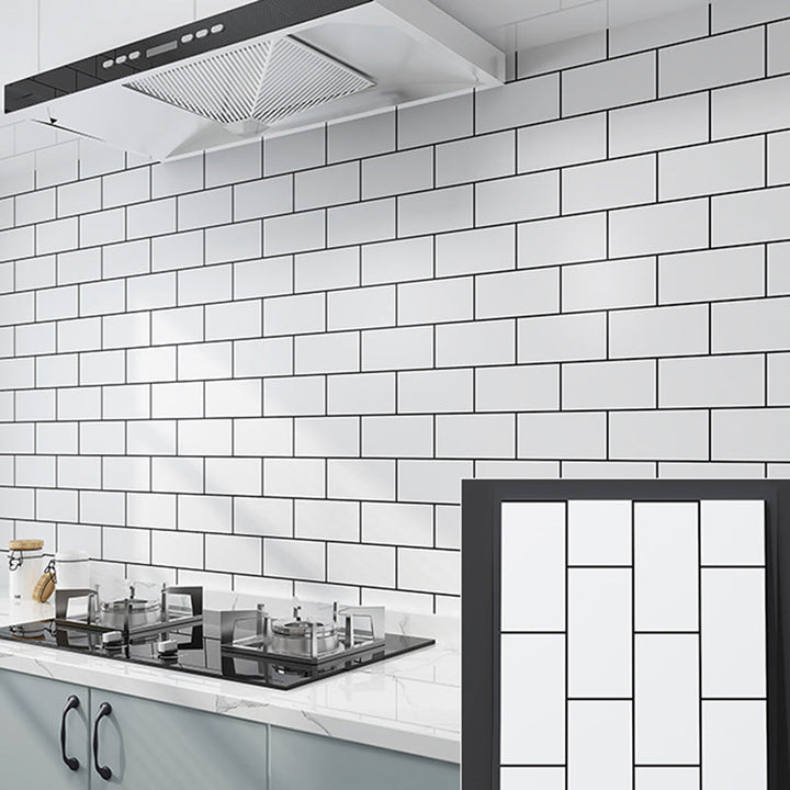 BowLift | Modern Peel and Stick Backsplash Tiles Rectangular Home Depot Peel and Stick Tiles