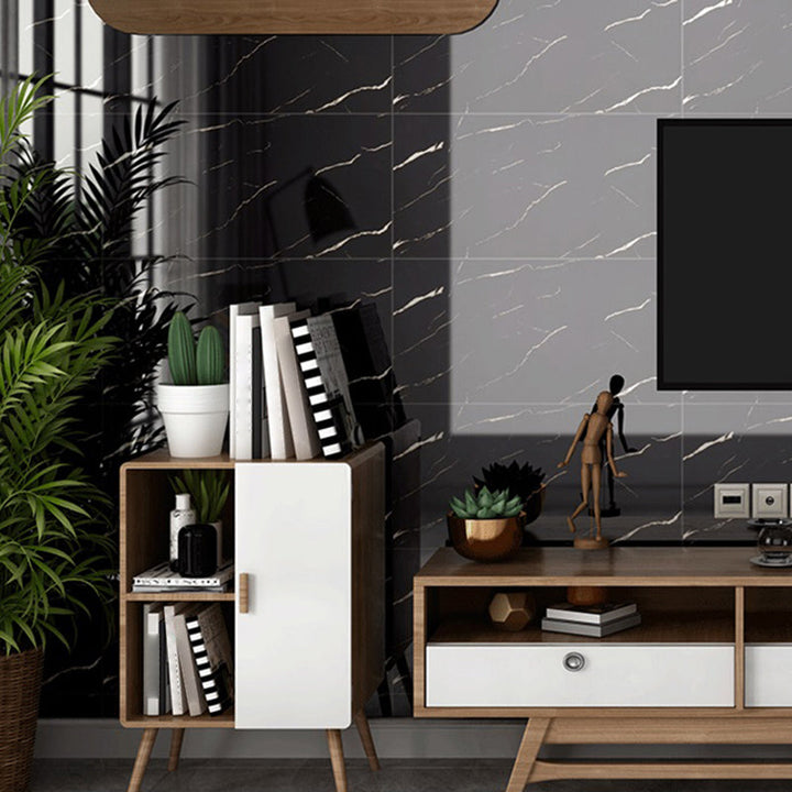 BowLift | Modern Peel and Stick Backsplash Tiles Rectangular Home Depot Peel and Stick Tiles