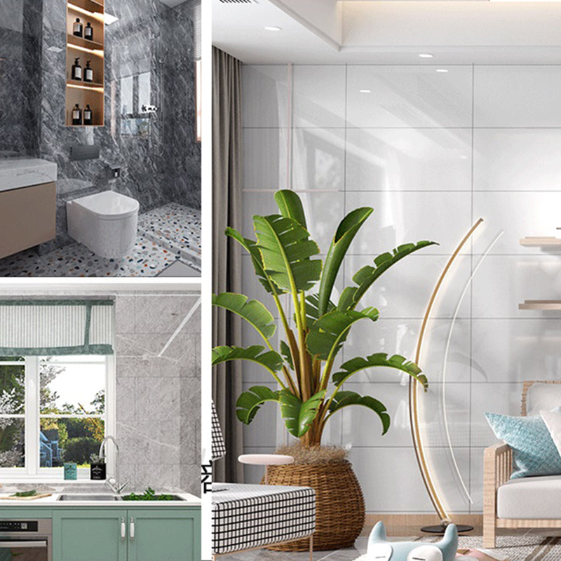 BowLift | Modern Peel and Stick Backsplash Tiles Rectangular Home Depot Peel and Stick Tiles