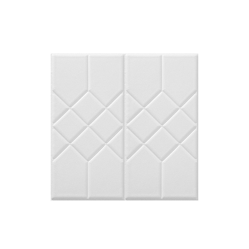 BowLift | Modern PVC Cap Verflooring Smooth Wall Interior 3D Living Room Board Set of 2