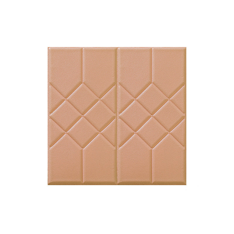 BowLift | Modern PVC Cap Verflooring Smooth Wall Interior 3D Living Room Board Set of 2