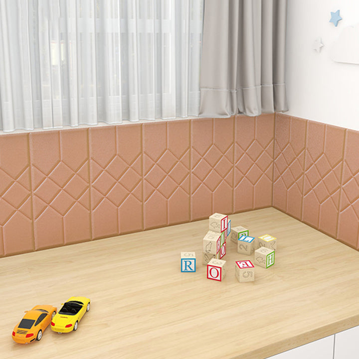 BowLift | Modern PVC Cap Verflooring Smooth Wall Interior 3D Living Room Board Set of 2