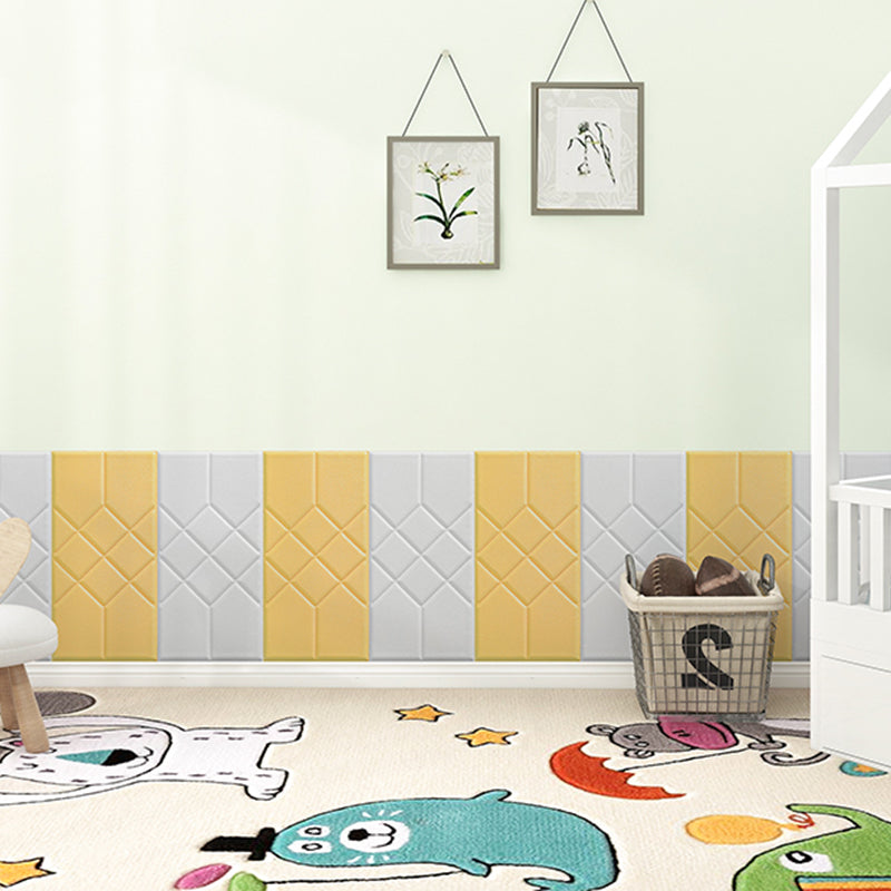 BowLift | Modern PVC Cap Verflooring Smooth Wall Interior 3D Living Room Board Set of 2
