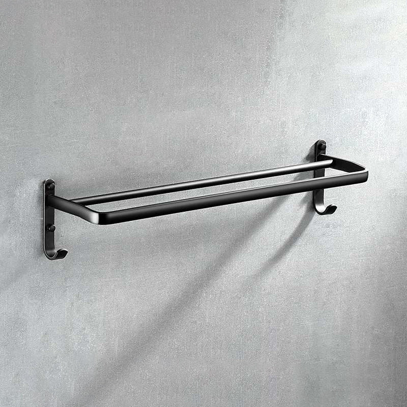 BowLift | Modern Aluminum Bathroom Hardware Set Black Bathroom Accessories Set