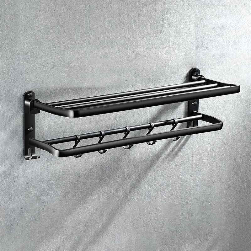 BowLift | Modern Aluminum Bathroom Hardware Set Black Bathroom Accessory Set