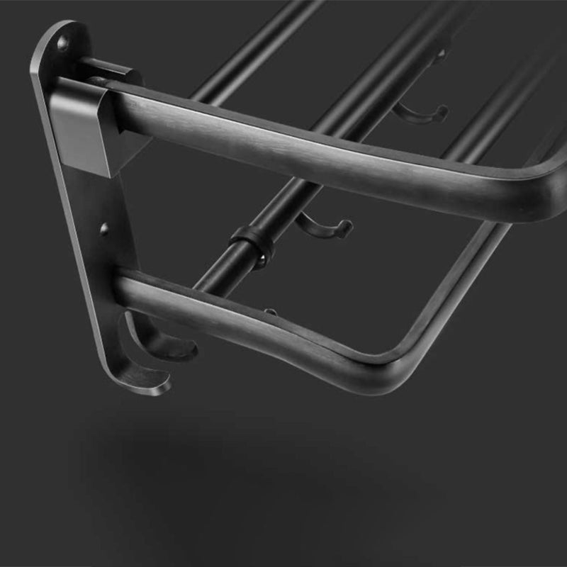 BowLift | Modern Aluminum Bathroom Hardware Set Black Bathroom Accessories Set