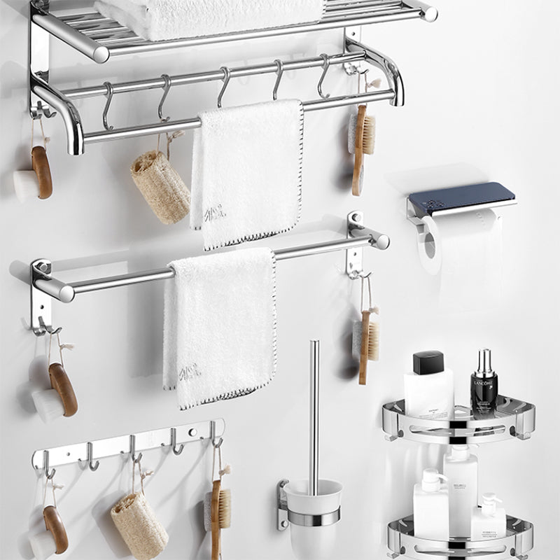 BowLift | Modern Bathroom Accessory Set Stainless Steel Bathroom Shelf Bathroom Set