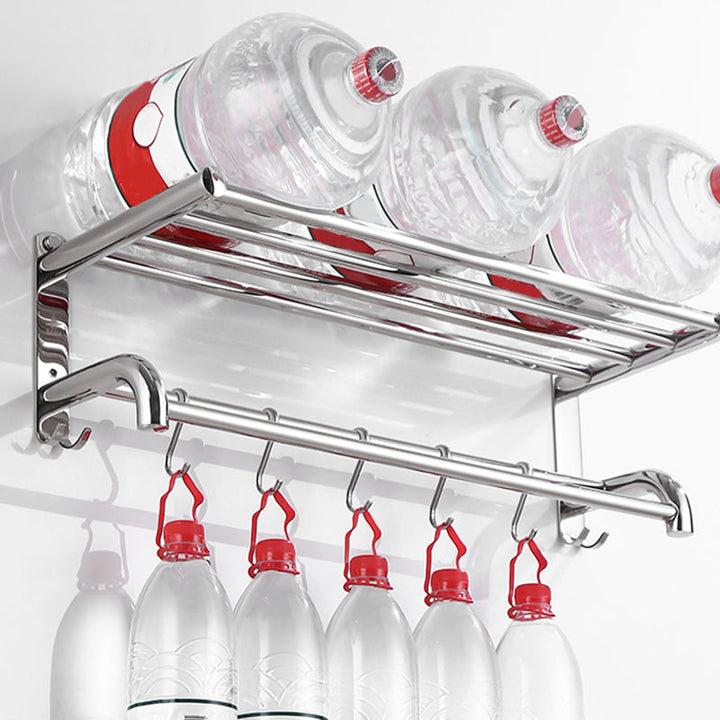 BowLift | Modern Bathroom Accessory Set Stainless Steel Bathroom Shelf Bathroom Set