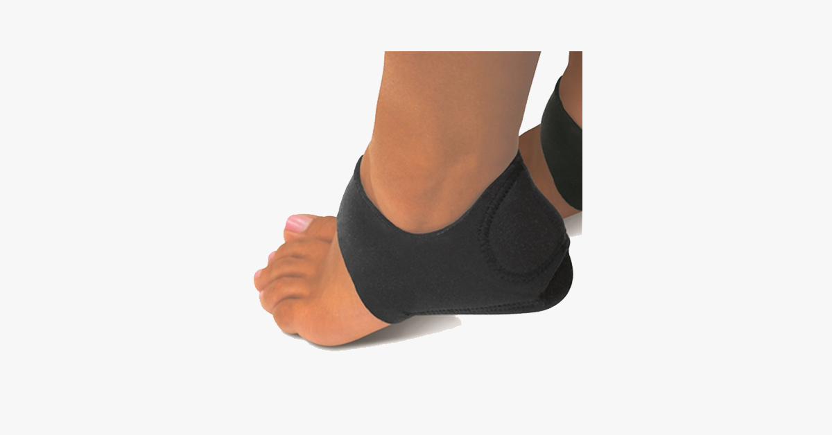 BowLift | 2 pack: Foot shock-absorbing plantar fasciitis therapy wrap