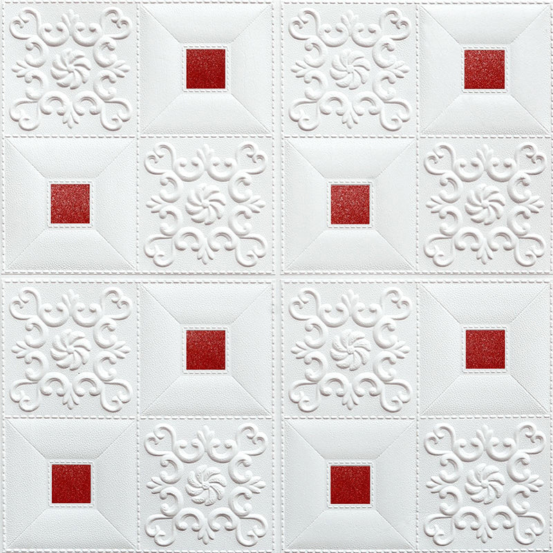BowLift | Modern wall covering foam 3D embossed peel and stick wall panel