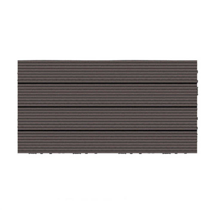 BowLift | Wire brushed wooden floor tiles Click-Lock engineered wood for patio garden