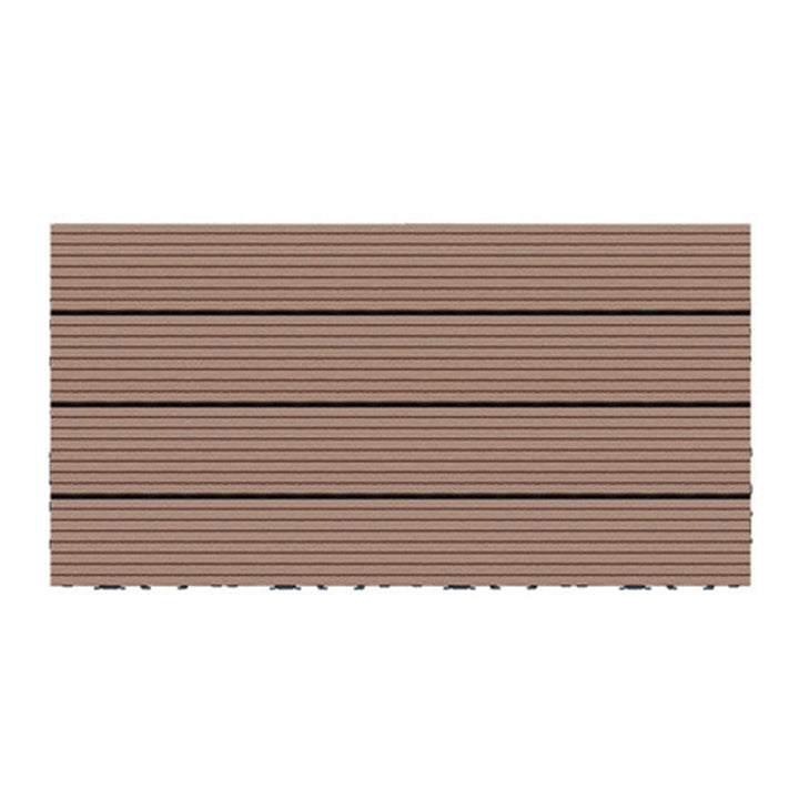 BowLift | Wire brushed wooden floor tiles Click-Lock engineered wood for patio garden