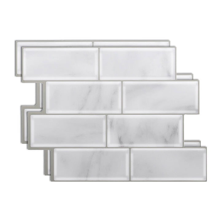 BowLift | Modern Peel and Stick Backsplash Wall Tile PVC Peel & Stick Field Tile