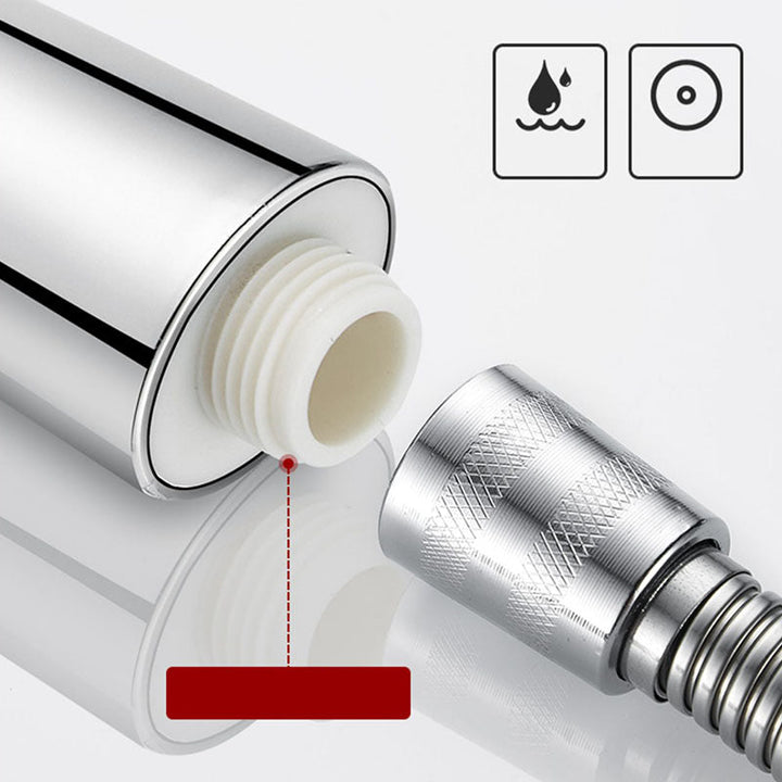 BowLift | Modern Handheld Showerhead Self-Cleaning Wall-Mounted Showerhead