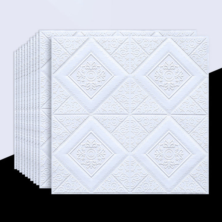 BowLift | 3D embossed interior wall covering Self-adhesive geometric texture wall covering