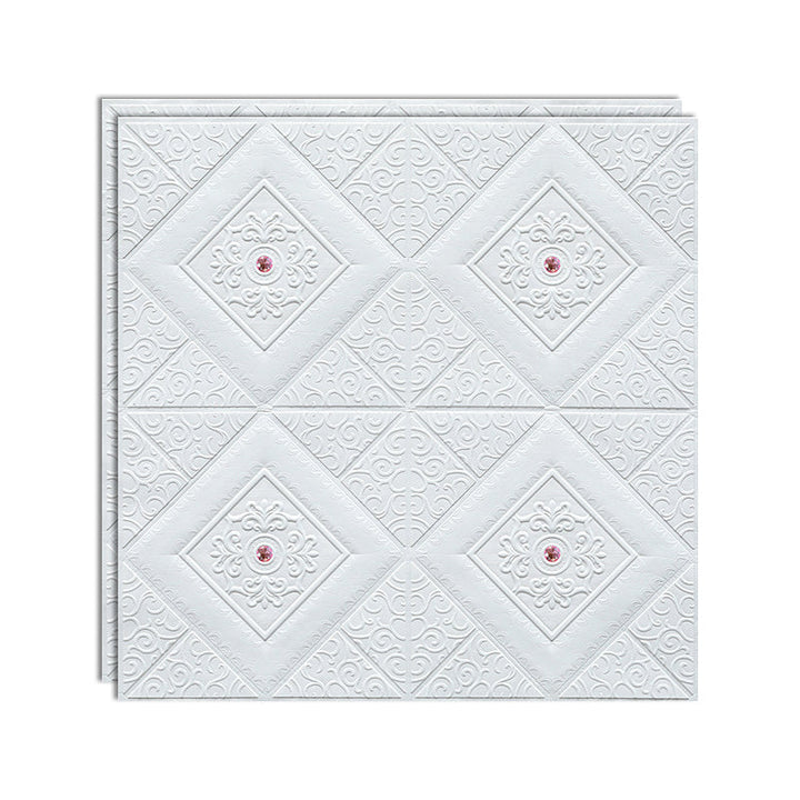 BowLift | 3D embossed interior wall covering Self-adhesive geometric texture wall covering