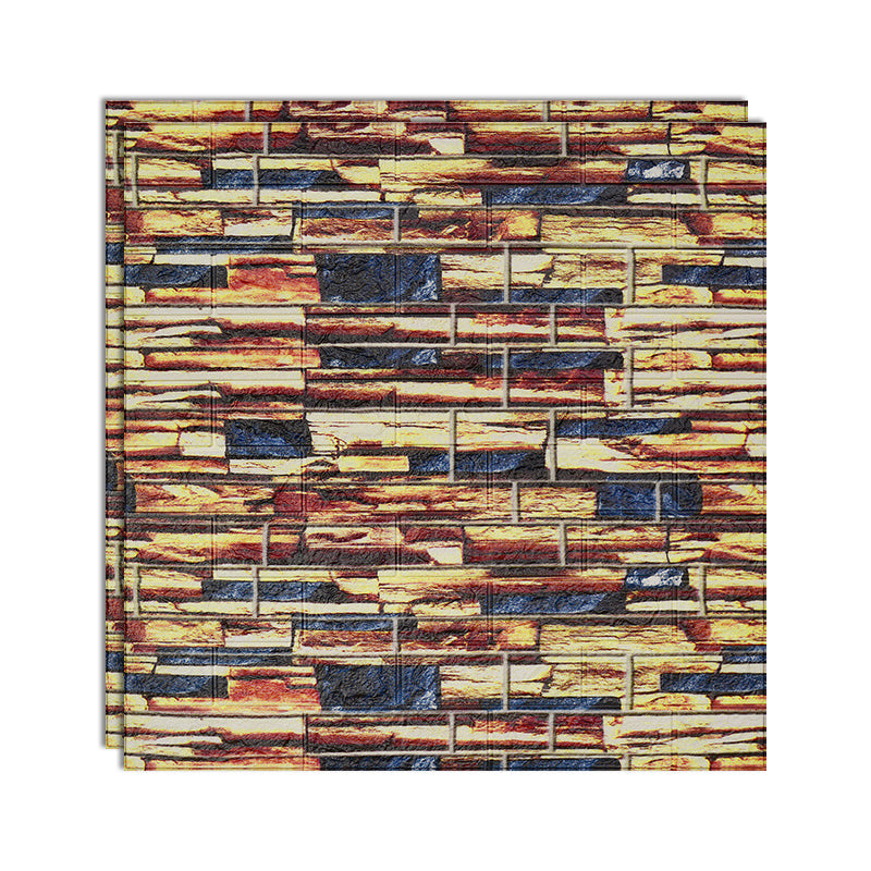 BowLift | 3D embossing interior wall panel self-adhesive square wall panel