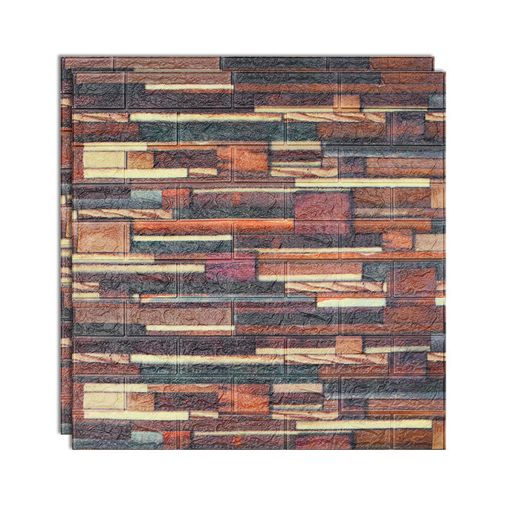 BowLift | 3D embossing interior wall panel self-adhesive square wall panel