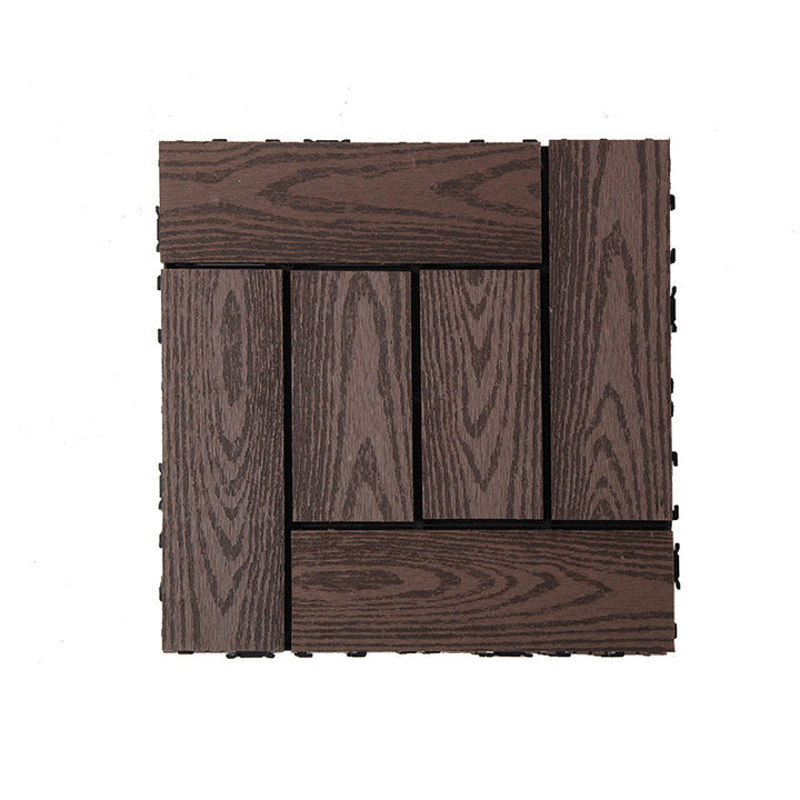 BowLift | Rectangular constructed tiles water-resistant parquet flooring for balcony