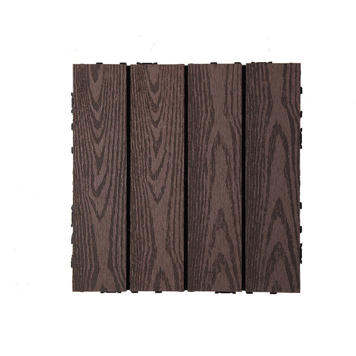 BowLift | Rectangular constructed tiles water-resistant parquet flooring for balcony