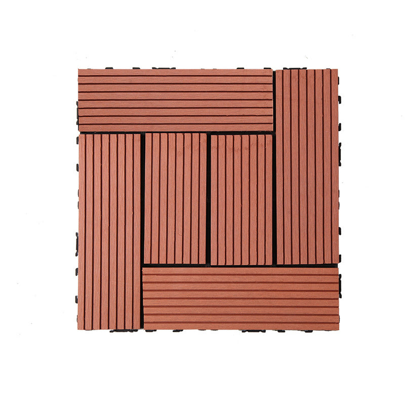 BowLift | Rectangular constructed tiles water-resistant parquet flooring for balcony