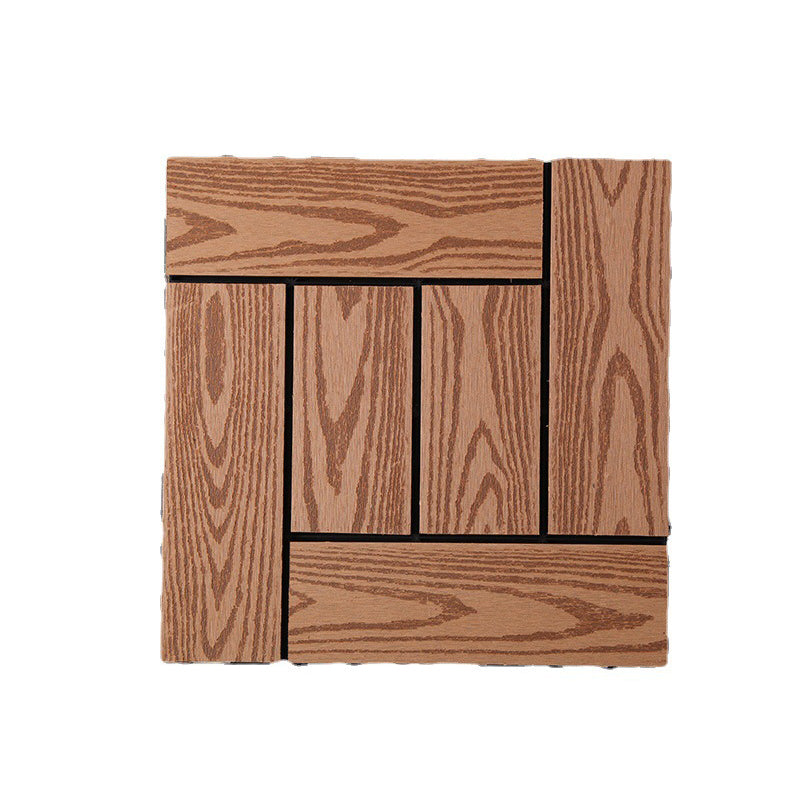 BowLift | Rectangular constructed tiles water-resistant parquet flooring for balcony