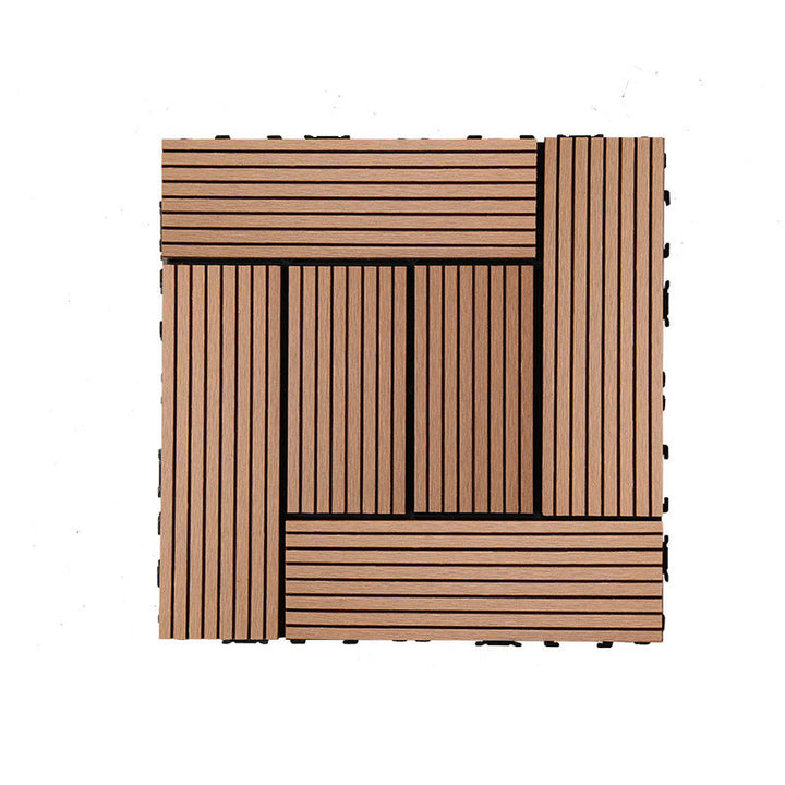 BowLift | Rectangular constructed tiles water-resistant parquet flooring for balcony