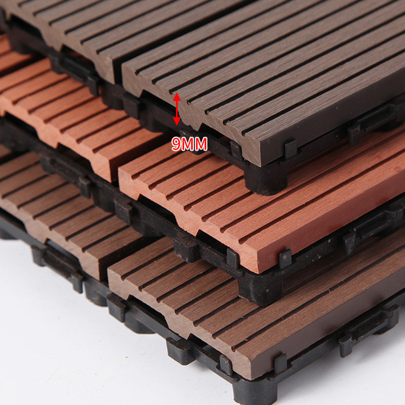 BowLift | Rectangular constructed tiles water-resistant parquet flooring for balcony