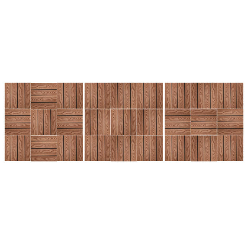 BowLift | Rectangular constructed tiles water-resistant parquet flooring for balcony