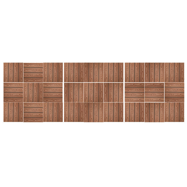 BowLift | Rectangular constructed tiles water-resistant parquet flooring for balcony