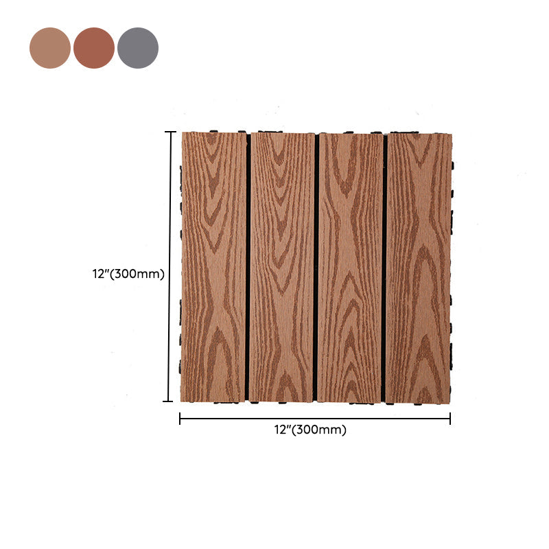 BowLift | Rectangular constructed tiles water-resistant parquet flooring for balcony
