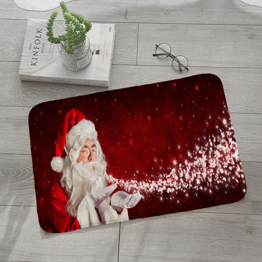 BowLift | Santa Claus Flannel Absorbent Floor Mat